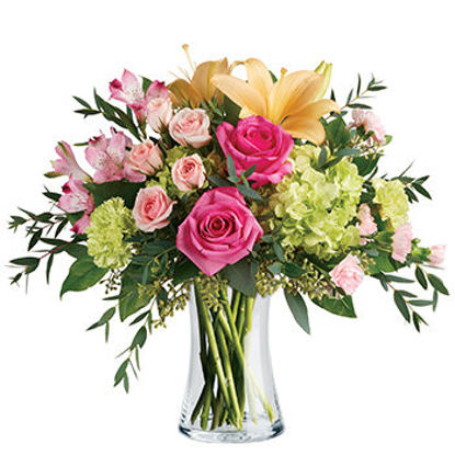 Send Flower Arrangement Fantasia Blush