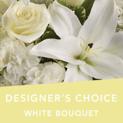 Send Flower Arrangement DC White bouquet