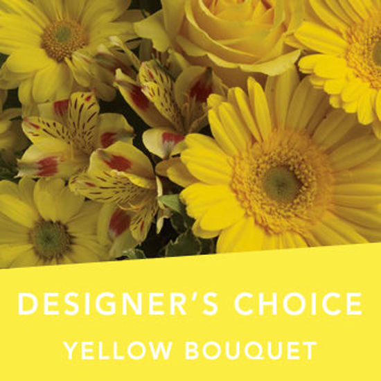 Send Flower Arrangement DC Yellow bouquet