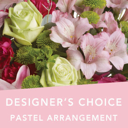 Send Flower Arrangement DC Pastel arrangement