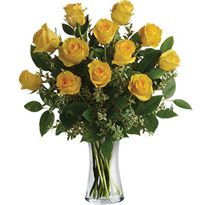 Send Flower Arrangement Say Yellow