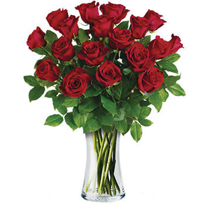 Send Flower Arrangement Flawless Romance